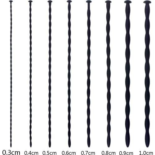 Silicone Urethral Catheter Dilator Horse Eye Stimulation Penis Plug Insert Urethra Catheter Sounding Adult Sex Toys for Men Gay