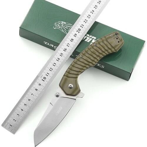 SR601A Folding Pocket Knife 4Cr13 Blade G10 Handle Outdoor Camping Hunting Survival Hunting Tool Tactical EDC Folding Knife