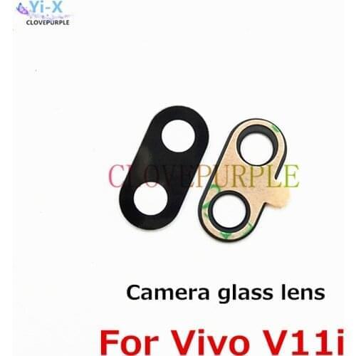 10pcs/Lot Rear Back Camera Lens Glass Cover with 3M Adhesive Sticker for Vivo V11i Replacement Parts