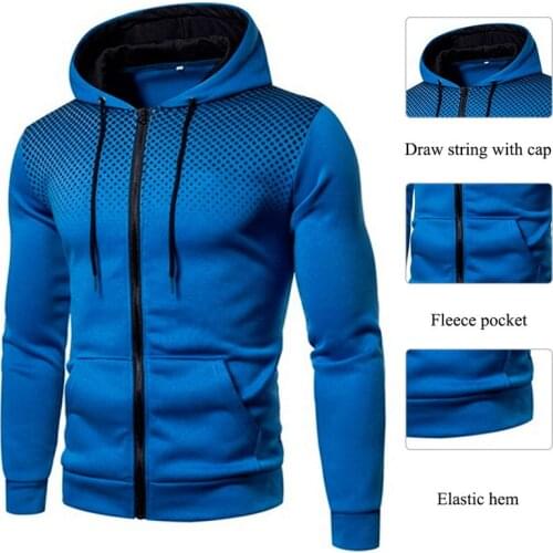 Hip Hop Zipper Hooded Sweatshirt Men 2021 Spring Casual Solid Hoodies Sweatshirts Male Brand Streetswear Jackets Red Black 3XL