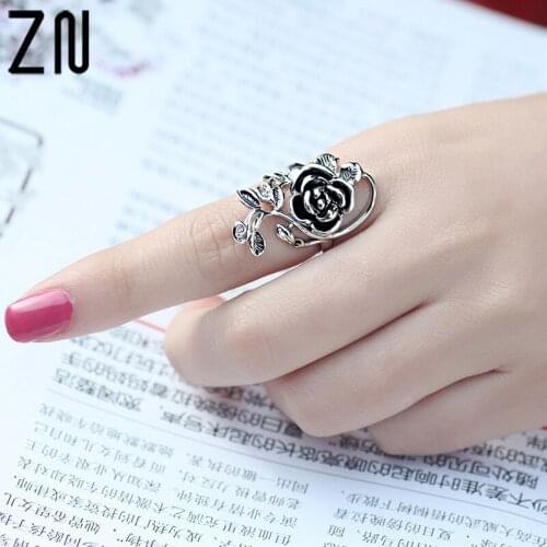 Женские серебряные кольца ZN China At AliExpress
