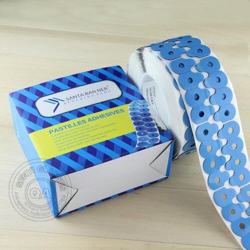 1000pcs/roll) Blocking Pads Pastilles Adhesives Protecting Lenses Sticker Pad Eyeglasses Lens Edging Pads Optical Accessories
