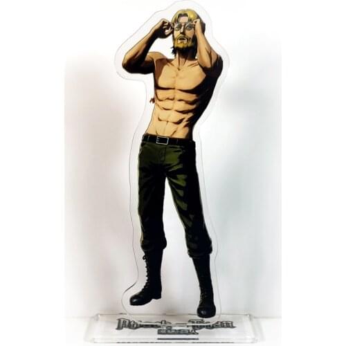 Attack on Titan Shingeki no Kyojin Zeke Jaeger acrylic stand figure model plate holder cake topper anime