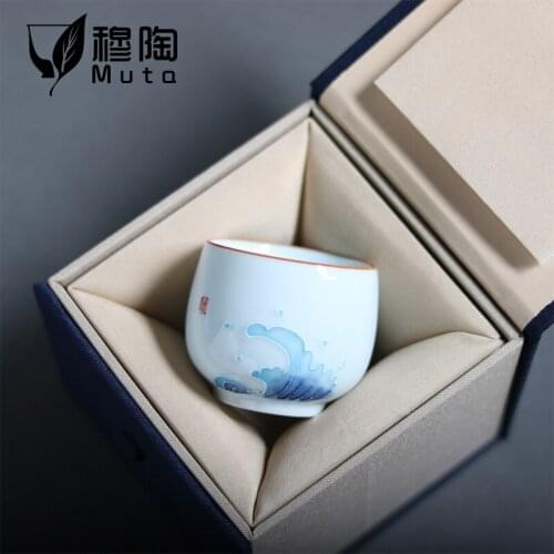 Tea cup kubek do herbaty tazas tasse ceramic porcelain tazze de té glaze set tea cups set of 6 and saucer sets turkish