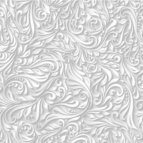 Laeacco Silver Flower Pattern Birthday Portrait Party Decoration Photo Backdrop Photographic Photo Background For Photo Studio