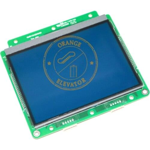 Elevator 4.3-inch parallel LCD outbound display board KM51104203G01 KM51104204H04 blue screen white characters