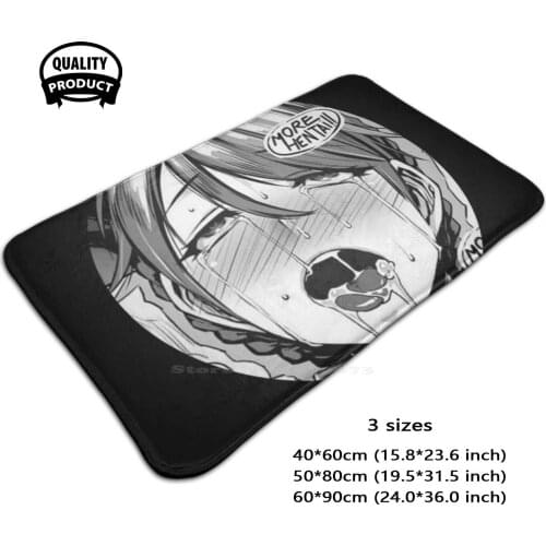 More Hentai - Girl Door Mat Foot Pad Home Rug Hentai Anime Freak Tits Boobs Freak Anime Art