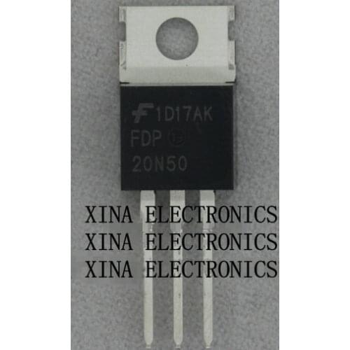 FDP20N50 FDP 20N50 500V/20A TO-220 ROHS ORIGINAL 10PCS/lot Free Shipping Electronics composition kit