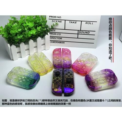 16 color Left Right Plastic Housing Cover Case for Nintendo NS Switch Joycon Controller Housing Shell Replacement