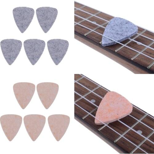 Durable Pack/5pcs Felt Guitars Finger Picks for Classical Guitar Nylon Strings