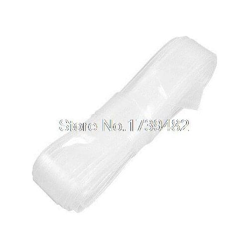 18mm Diameter Clear Polyolefin Heat Shrinking Tube 8M 26.2Ft