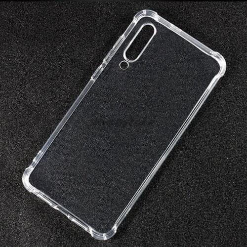 TPU Clear Case For Xiaomi Mi 9 10 11 Pro Mi A1 A2 A3 Lite Case for Poco X3 NFC F1 F2 Pro F3 M3 C3 Clear soft Silicone Cover Case