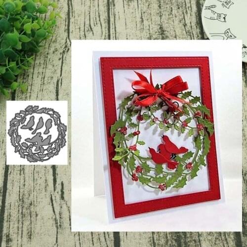 AddyCraft Metal cutting dies cut die wreath Scrapbook paper craft knife mould blade punch stencil