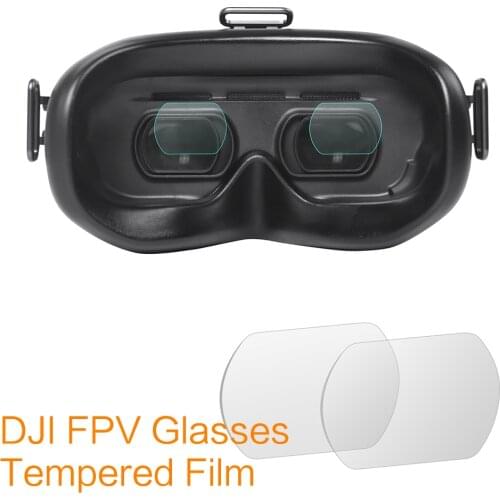 Sunnylife Tempered Glass Film Combo for DJI FPV Goggles V2 Protector Film for DJI FPV Drone Combo Accessories