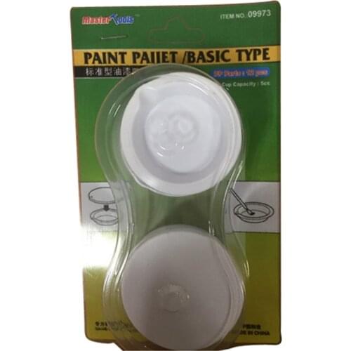 Trumpeter Master Tools 09973 Paint Pallet-Basic Type/07794 Paint Pallet with Brush Rest