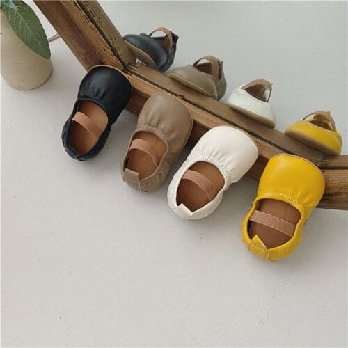 9280 Korean New Baby Soft Shoes Non Slip Indoor Toddler Shoes Autumn 2021 Fashion Toddler Girl Shoes Walking Shoes Infant Shoes