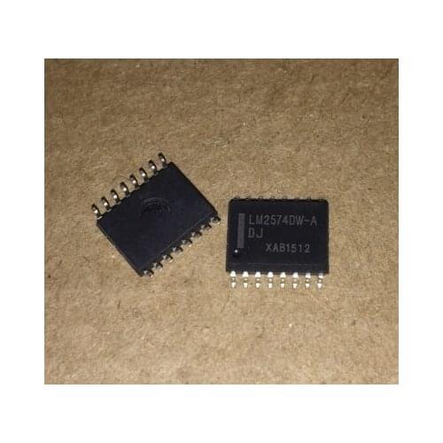 1pcs/lot LM2574DW-ADJ LM2574DW-A LM2574 SOP-16 In Stock