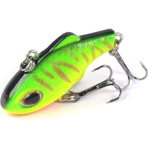 1PCS New 3.5cm 5G Winter Vib Crankbait Wobbler Sinking Fishing Lure Ice Hard Bait Mini Se Uelo Pesca