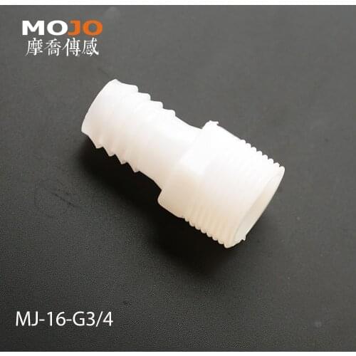 2020 Free shipping!(100pcs/Lots) MJ-16-G3/4 straight-through joint 16mm to G3/4" male thread connector pipe fitting