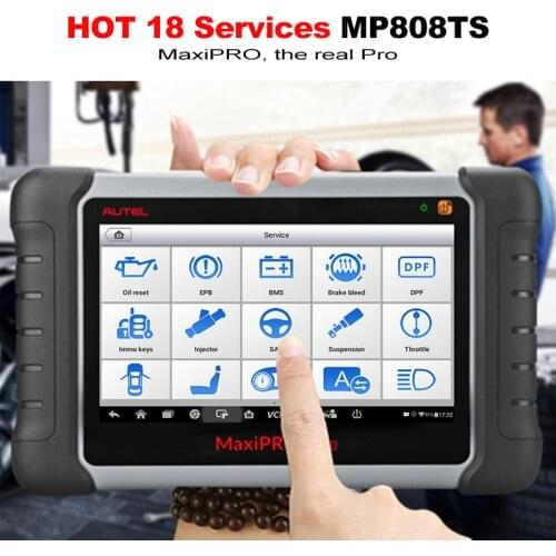 Autel MaxiPRO MP808TS Diagnostic Tool Automotive Scanner Bluetooth WIFI TPMS Tool Programmer sensor PK MK808 MK808TS AP200