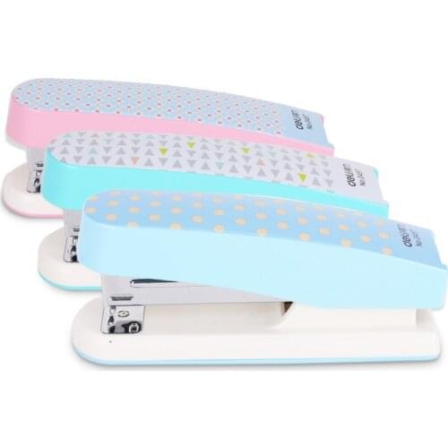 Deli Stapler Student Paper Binding Machine Kawaii Stapler Office Binding Grapadora Papeleria Y Oficina Office Binding Supplies
