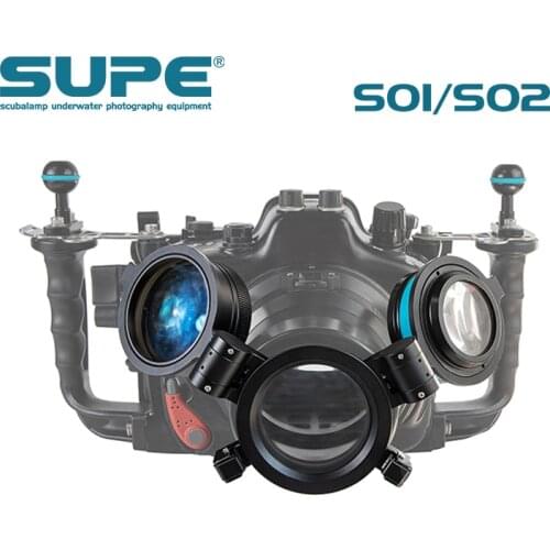 Scubalamp(SUPE) Flip diopter holder for M67 macro port