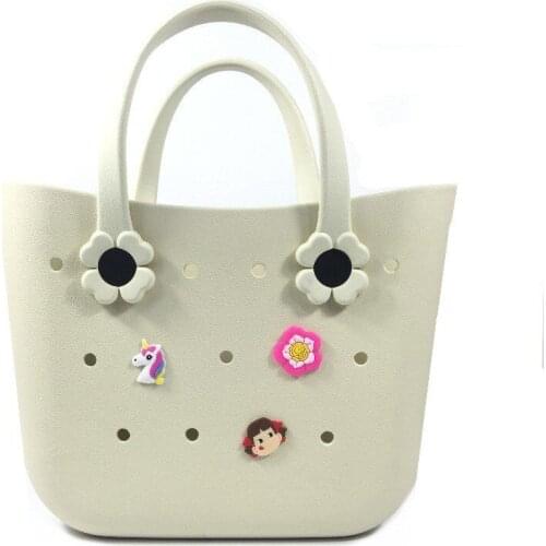 Dropshipping 2021 Candy Color Silicone Casual Tote Women Shoulder Hand Take Solid No Inner Bag Hand Bag