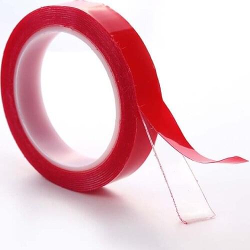 1 Roll Double-sided Tape For Nail Display Nail Art Adhesive Clear Tape Stickers Acrylic Glue Manicure Nail Art Decoration Tools