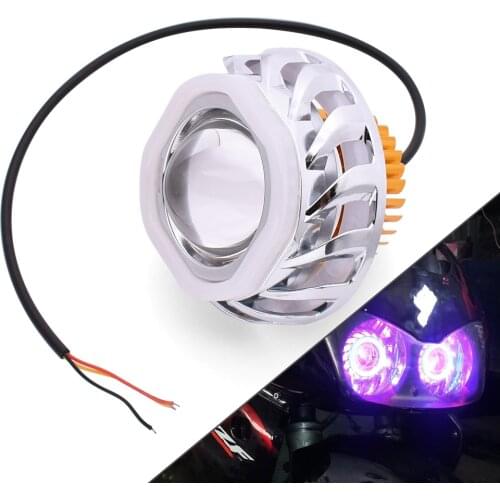 Hot Motorcycle Headlight Hi Lo Strobe beam Double Halo Angel Devil Eye For BMW F800GS F800GT F800S F800ST Adventure F800 GS/GT/R