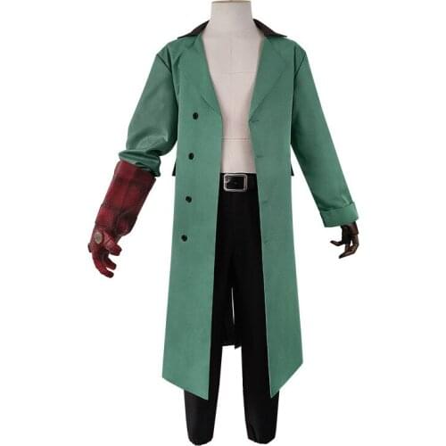 Hellboy Rise of the Blood Queen Cosplay Costume Outfit Role Play Clothes Halloween Costumes
