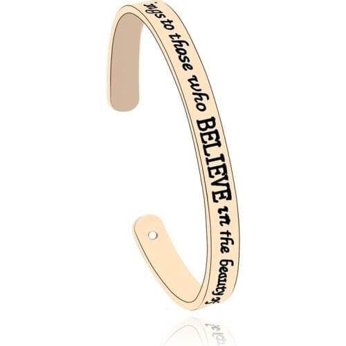 New Fashion Female Simple Classic Letter Bracelet Jewelry Bracelet Natural Bracelet Pulseras Mujer Women bijouterie