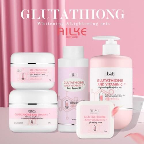 AILKE Bleaching Hydrating Daily Body Lotion, 24 Hours-moisturizing, Brightening Complexion, Reduce Stretch Marks Essential Oil