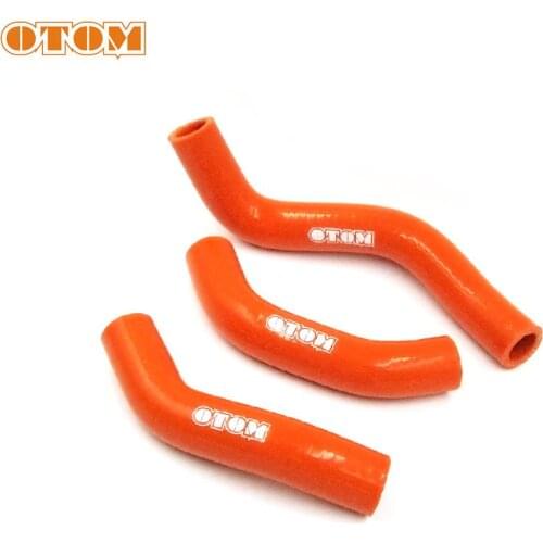 OTOM Motorcycle Silicone Radiator Coolant Hose Water Pipe KT002 For KTM XCF SXF 450 2016-2018 HUSQVARNA FE450 FX450 2017-2019