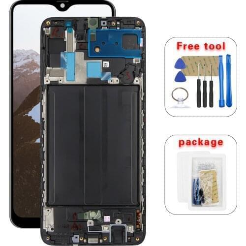 For Samsung Galaxy A70 A705 A705F A705FN/DS LCD Display Touch Screen Digitizer Assembly + Frame