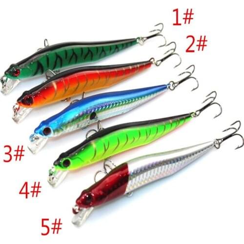 12cm Fishing Lure Minnow Lures Lifelike Laser Artificial Baits 3D Eyes High Simulation Fake Hard Bait Fishing Tackle Accessories
