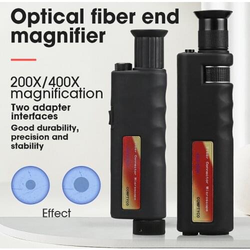 200X 400X Fiber Optical Inspection Microscope LED Illumination Anti Slip Rubber AUA-200X AUA-400X
