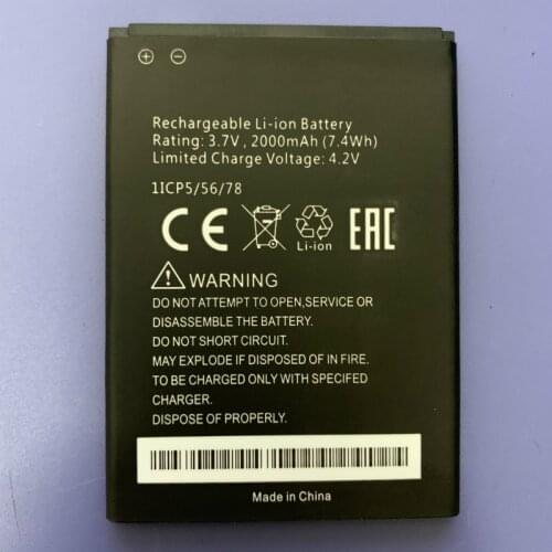 2000mAh battery for GSmart Mika M2 MTC MTS GMB-5HD smart run Battery Mobile Phone