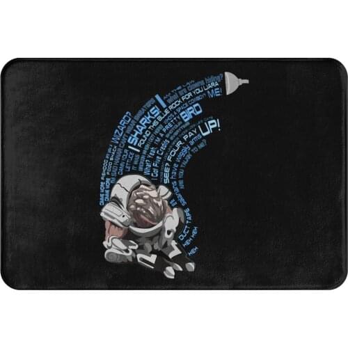 Mass Effect Commander Shepard Game Kitchen Non-Slip Carpet Shower Grunt Bedroom Mat Welcome Doormat Home Decoration Rug