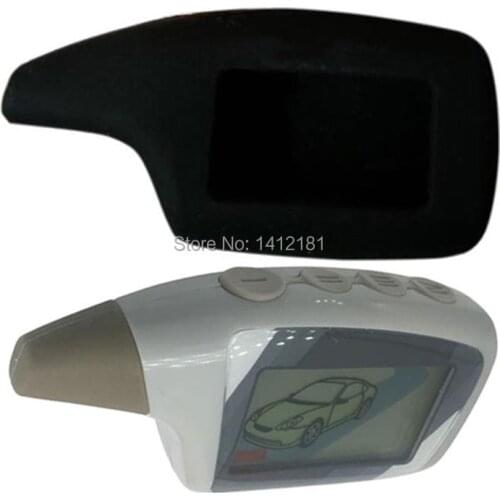 10 PCS/lot M5 2 Way LCD Remote Control Keychain + Case For 10PCS Russian Two Way Car Alarm Scher khan Scher-Khan Magicar 5 6 Key