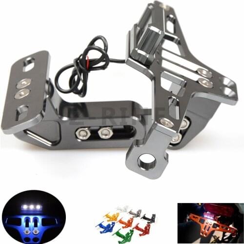 For Universal Fender Eliminator License Plate Bracket Ho Tidy Tail motorcycle accessories For Suzuki GSXR 1000 600 750 GSR 750