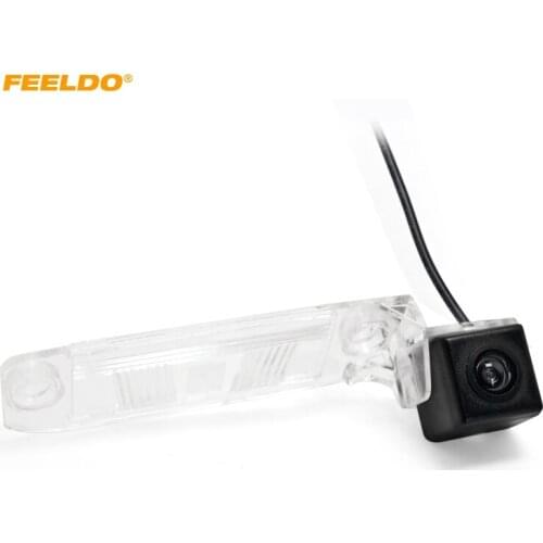 FEELDO 1Set Car Rear View Camera With LED Lights For KIA Sportage R 2010~Present Reverse Camera #AM4777