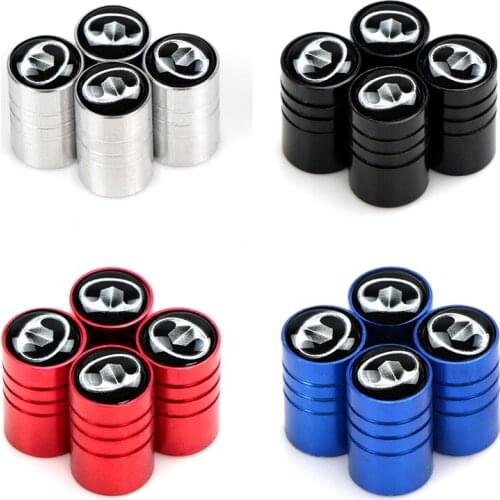 4pcs Car Tire Valve Caps Truck Tire Wheel Valve Caps Tyre Stem Cover for Great Wall Haval Hover H3 H5 Auto Accessories