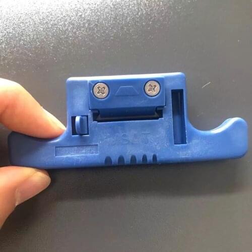MSAT-5 Fiber Optical Cable Ribbon Stripper Miller MSAT 5 Loose Tube Buffer Mid-Span Access Tool 1.9mm to 3.0mm Replaceable Blade