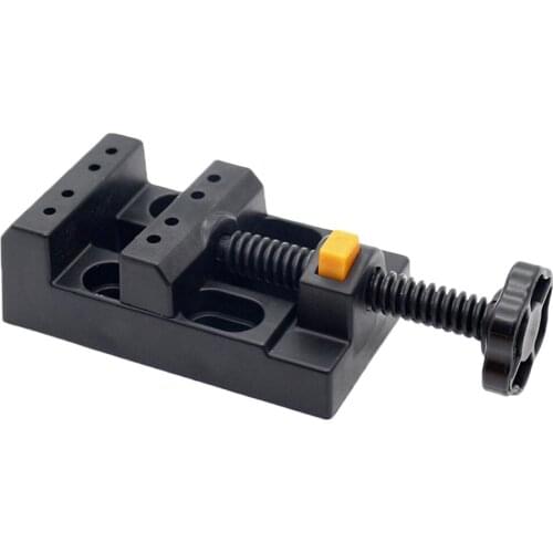 DIY Jaw Bench Clamp Drill Press Vice Open Parallel Mini Table Vise Jewelry Tools
