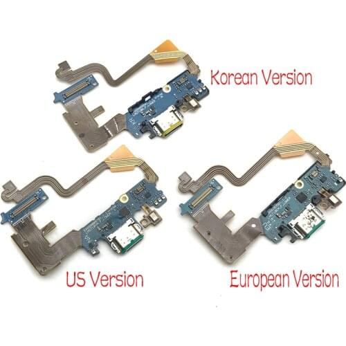 New For LG G7 Thinq G710 G9 K51 Micro USB Charger Dock Connector Charging Port Microphone Flex Cable Replacement Parts