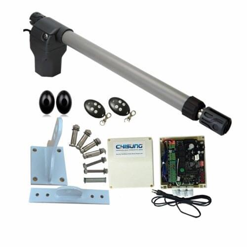 AC220V/110V single arm swing gate opener one motor for 4m 500kgs gate leaf &PCB