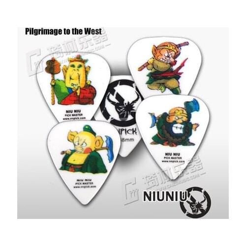 Journey to the West Guitar Pick Plectrum Mediator Gauge 1.20mm/0.88mm