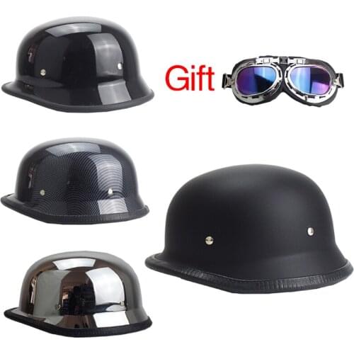 Popular Novelty Helmet Germany Army Helmet Motorcycle Helmet DOT Capacete Motoqueiro Casco De Moto German Motorcycle Half Helmet