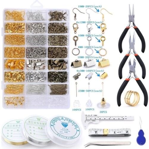 New DIY Jewelry Making Accessory Material Package Set with Tool Accessories Accessories