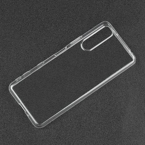 For Sony Xperia 5 II 2 5m2 Mark II MK II XQ-AS52 XQ-AS62 XQ-AS72 Transparent Silicon Case Phone Cover Case Etui